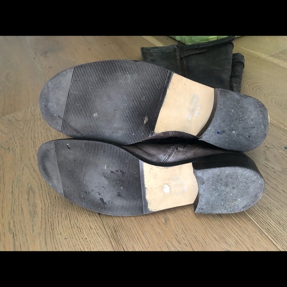 Duo leather wide calf boots - Picture 7 of 7